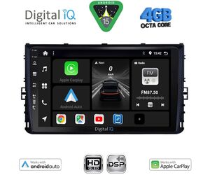 DIGITAL IQ BXF 16758_CPAA (9inc) MULTIMEDIA TABLET for VW POLO – TROC – TCROSS mod. 2017-2026