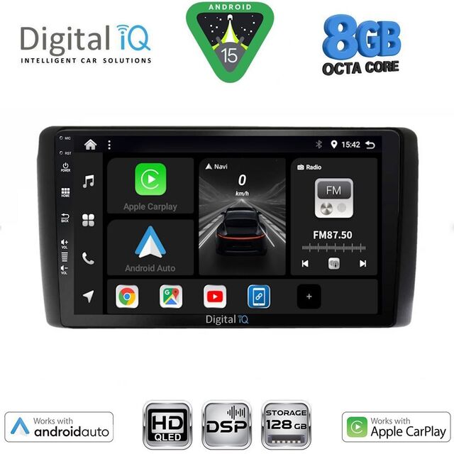 DIGITAL IQ BXF 18472_CPAA (9inc) MULTIMEDIA TABLET for NISSAN LEAF mod. 2009-2017