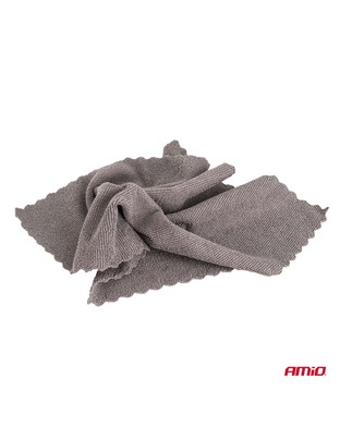 Amio - Σετ Πανιά Μικροϊνών (Microfiber) διαστάσεων 30x30cm με πυκνότητα 210g/m² σε συσκευασία 50 τεμαχίων για Επιβατικά Αυτοκίνητα και Οικιακή Χρήση - 50 τεμ. (04492/AM)