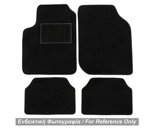 ΠΑΤΑΚΙΑ ΜΟΚΕΤΑ ΓΙΑ HYUNDAI ACCENT 2000-2006 (ΜΑΥΡΟ ΜΕ ΜΑΥΡΟ ΡΕΛΙ) - 4 ΤΕΜ.