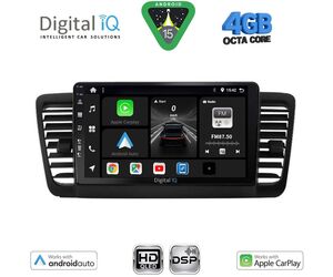 DIGITAL IQ BXF 16665_CPAA (9inc) MULTIMEDIA TABLET for SUBARU LEGACY - OUTBACK mod. 2002-2008