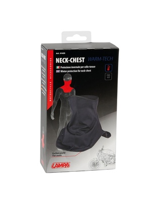 ΠΡΟΣΤΑΤΕΥΤΙΚΟ ΛΑΙΜΟΥ NECK-CHEST WARM-TECH ΜΑΥΡΟ ΠΟΛΥΕΣΤΕΡΙΚΟ ΥΦΑΣΜΑ (ONE SIZE)