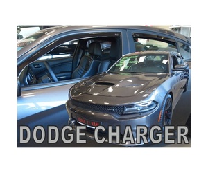 ΑΝΕΜΟΘΡΑΥΣΤΕΣ ΓΙΑ DODGE CHARGER 5D 2011+ ΣΕΤ ΑΥΤΟΚΙΝΗΤΟΥ ΑΠΟ ΕΥΚΑΜΠΤΟ ΦΙΜΕ ΠΛΑΣΤΙΚΟ HEKO - 4 ΤΕΜ.
