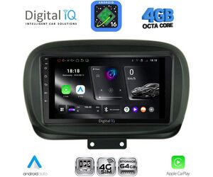 DIGITAL IQ RTG 6134_CPA (9inc) MULTIMEDIA TABLET for FIAT 500Χ mod. 2014-2024