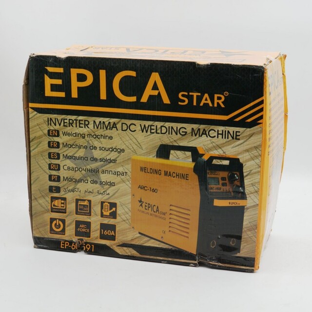 ΗΛΕΚΤΡΟΚΟΛΛΗΣΗ INVERTER 160A EPICA STAR TO-EP-60591