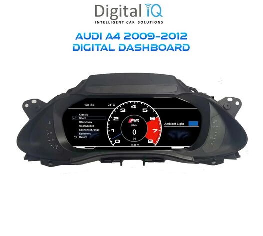 DIGITAL IQ DGU 918_DC (10.25in) DIGITAL CLUSTER for AUDI A4 - A5 mod. 2008-2012