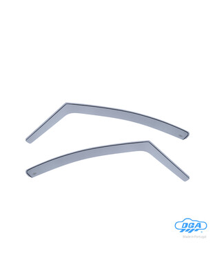 ΖΕΥΓΑΡΙ ΜΠΡΟΣΤΙΝΟΙ ΑΝΕΜΟΘΡΑΥΣΤΕΣ ΓΙΑ PEUGEOT 308 5D 2007-2013 ΑΠΟ ΕΥΚΑΜΠΤΟ ΧΥΤΟ ΑΚΡΥΛΙΚΟ ΓΥΑΛΙ  (CAST ACRYLIC GLASS) DGA - 2 ΤΕΜ.