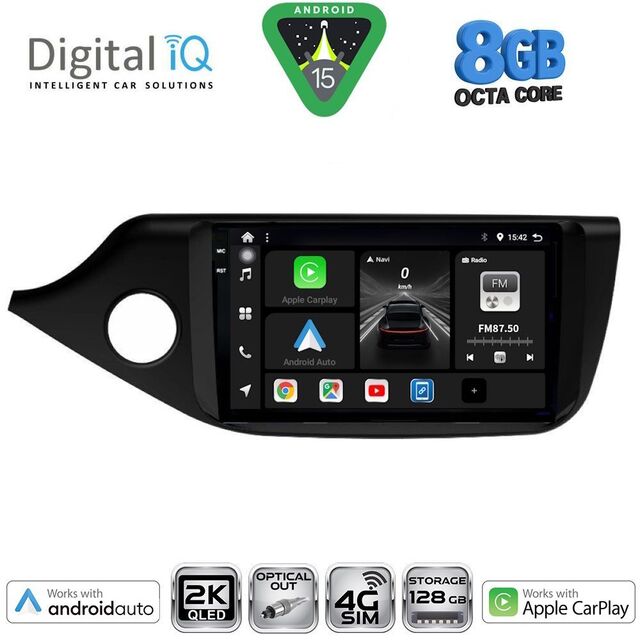 DIGITAL IQ BXK 20302_CPAA (9inc) MULTIMEDIA TABLET for KIA CEED  mod. 2012-2018