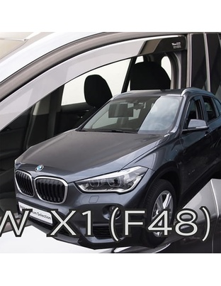 ΑΝΕΜΟΘΡΑΥΣΤΕΣ ΓΙΑ BMW X1 F48 5D 2015-2021 ΖΕΥΓΑΡΙ ΑΠΟ ΕΥΚΑΜΠΤΟ ΦΙΜΕ ΠΛΑΣΤΙΚΟ HEKO - 2 ΤΕΜ.
