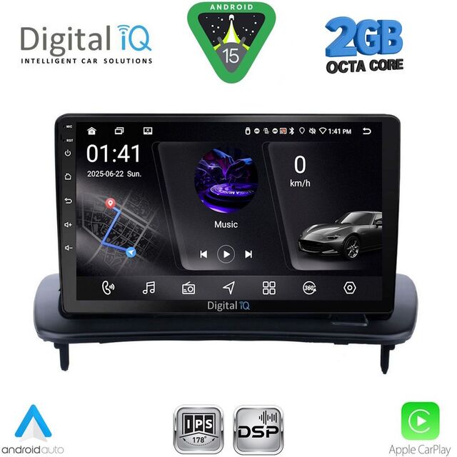 DIGITAL IQ RSF 4783_CPA (9inc) MULTIMEDIA TABLET for VOLVO C30 - S40 mod. 2005-2013