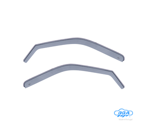 DGA - Ανεμοθραύστες Εμπρός Τύπου Φιμέ Για Ford Fiesta 1988-1995 5πορτο Υλικό Πλαστικό - 2 τεμ. (ANEM.DGA08007)