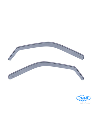 DGA - Ανεμοθραύστες Εμπρός Τύπου Φιμέ Για Ford Fiesta 1988-1995 5πορτο Υλικό Πλαστικό - 2 τεμ. (ANEM.DGA08007)
