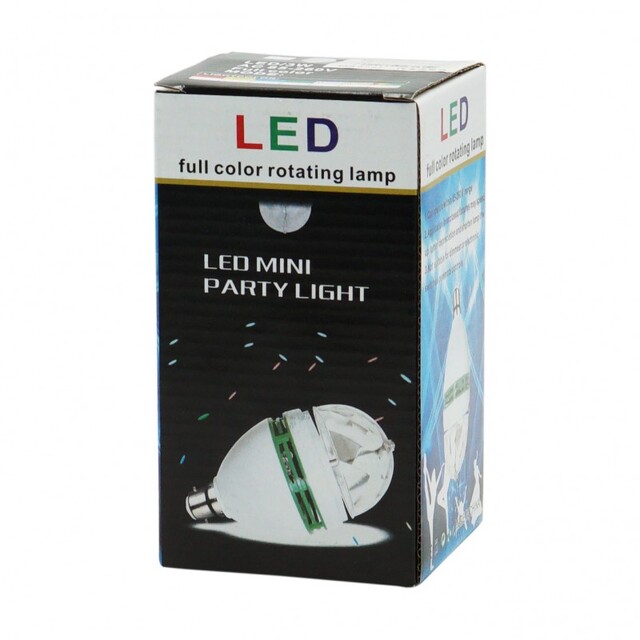 LED ΛΑΜΠΑ RGB 3W TY-43135