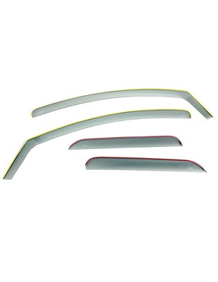 ΣΕΤ ΑΝΕΜΟΘΡΑΥΣΤΕΣ ΓΙΑ FORD FOCUS 4/5D 2011+ ΑΠΟ ΕΥΚΑΜΠΤΟ ΧΥΤΟ ΑΚΡΥΛΙΚΟ ΓΥΑΛΙ (CAST ACRYLIC GLASS) DGA - 4 ΤΕΜ.