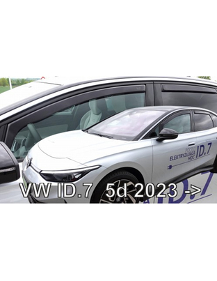 ΑΝΕΜΟΘΡΑΥΣΤΕΣ ΓΙΑ VW ID.7 5D 2023+ ΣΕΤ ΑΥΤΟΚΙΝΗΤΟΥ ΑΠΟ ΕΥΚΑΜΠΤΟ ΦΙΜΕ ΠΛΑΣΤΙΚΟ HEKO - 4 ΤΕΜ.