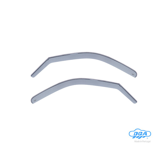 ΖΕΥΓΑΡΙ ΜΠΡΟΣΤΙΝΟΙ ΑΝΕΜΟΘΡΑΥΣΤΕΣ ΓΙΑ RENAULT KANGOO 3D 1997-2007 / NISSAN KUBISTAR 2D 1997-2008 ΑΠΟ ΕΥΚΑΜΠΤΟ ΧΥΤΟ ΑΚΡΥΛΙΚΟ ΓΥΑΛΙ  (CAST ACRYLIC GLASS) DGA - 2 ΤΕΜ.
