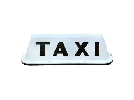 ΤΑΜΠΕΛΑ ΤΑΧΙ ΜΑΓΝΗΤΙΚΗ ΚΙΤΡΙΝΟ ΦΩΣ  TAXI-1328WY