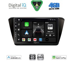 DIGITAL IQ BXF 16605_CPAA (10inc) MULTIMEDIA TABLET for SKODA SUPERB mod. 2015-2023