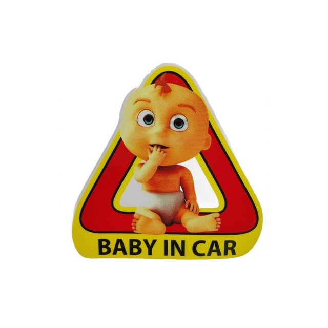 ΑΥΤΟΚΟΛΛΗΤΟ "BABY IN CAR" C1247