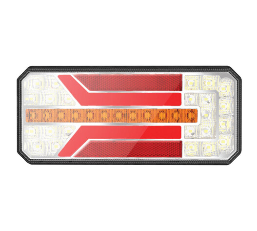 Amio - ΦΑΝΑΡΙ ΑΡΙΣΤΕΡΟ RCL-01-L 10-30V LED 236x104x40mm ΜΕ ΚΑΛΩΔΙΟ 1ΤΕΜ (02472/AM)