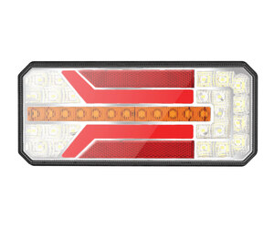 Amio - ΦΑΝΑΡΙ ΑΡΙΣΤΕΡΟ RCL-01-L 10-30V LED 236x104x40mm ΜΕ ΚΑΛΩΔΙΟ 1ΤΕΜ (02472/AM)