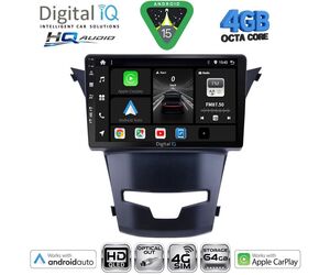 DIGITAL IQ BXK 19653_CPAA (9inc) MULTIMEDIA TABLET for SSANGYONG KORANDO mod. 2014-2019