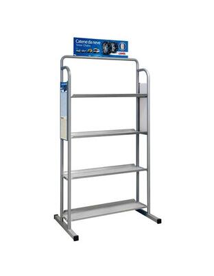 ΣΤΑΝΤ SNOWDRIVE 4 ΕΠΙΠΕΔΑ ΓΙΑ 40 ΑΛΥΣΙΔΕΣ 203x100x60cm