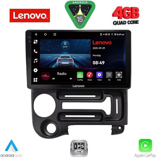 LENOVO LVE 8219_CPAA (9inc) MULTIMEDIA TABLET for HYUNDAI ATOS mod. 1996-2013