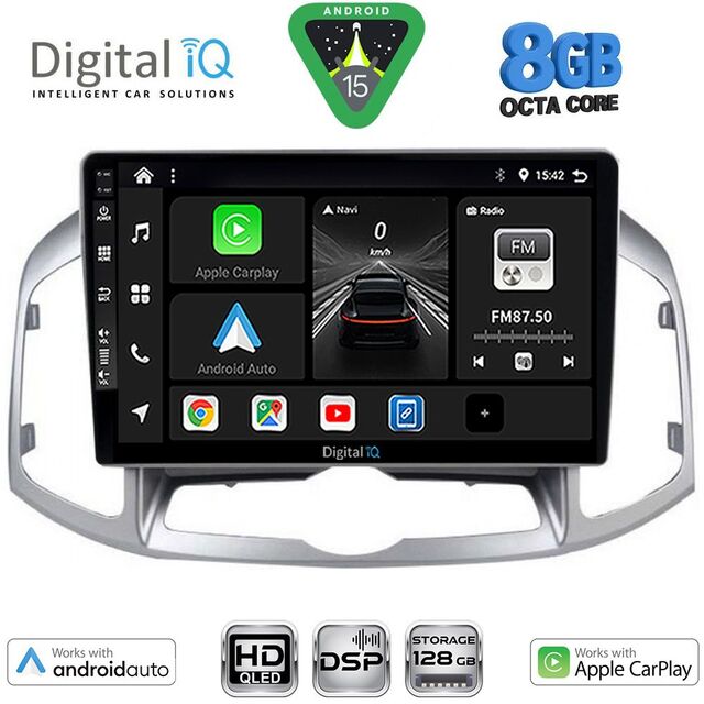 DIGITAL IQ BXF 18071_CPAA (10inc) MULTIMEDIA for CHEVROLET CAPTIVA mod. 2012-2018