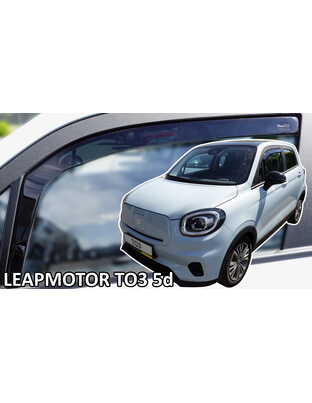 Heko - Ανεμοθραύστες Παραθύρων Για Leapmotor T03 2020 > 5πορτο υλικό Acrylic Χρώμα Φιμέ - 2 τεμ. (ΑΝΕΜ.29119)