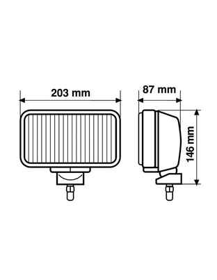 ΠΡΟΒΟΛΕΑΣ MAXTEL 12/24V H3 130W