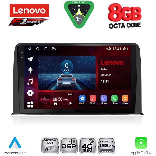 LENOVO SSR 10199_CPA (10inc) MULTIMEDIA TABLET for HONDA CRV mod. 2017-2023
