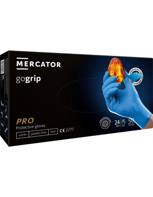 Amio - ΓΑΝΤΙΑ ΝΙΤΡΙΛΙΟΥ MERCATOR GOGRIP ΣΕ ΜΠΛΕ ΧΡΩΜΑ ΧΧLARGE (ΧΧL) - 50 ΤΕΜ. (MER20318/AM)