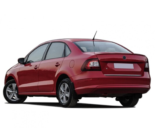 ΤΡΙΜ ΠΟΡΤ ΜΠΑΓΚΑΖ ΧΡΩΜΙΟ ΜΕΤΑΛΛΙΚΟ ΓΙΑ SKODA RAPID 4D 2013+ S-DIZAYN - 1 ΤΕΜ.