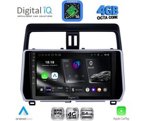 DIGITAL IQ RTG 6739_CPA (10inc) MULTIMEDIA TABLET for TOYOTA LAND CRUISER - PRADO mod. 2019-2023