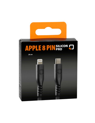Καλώδιο USB Type C σε Apple Lightning 8 Pin 3000mA/60W της σειράς Optiline για Φόρτιση, Συγχρονισμό και Μεταφορά Δεδομένων Κινητού και Ηλεκτρονικών Συσκευών με επένδυση από σιλικόνη και μήκος 20 cm