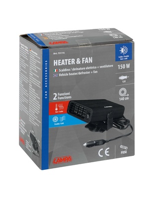 ΑΕΡΟΘΕΡΜΟ /ΑΝΕΜΙΣΤΗΡΑΣ 12V/150w ΓΙΑ ΨΥΧΡΟ/ΘΕΡΜΟ ΑΕΡΑ ΚΕΡΑΜΙΚΗΣ ΘΕΡΜΑΝΣΗΣ  ΜΕ ΚΑΛΩΔΙΟ 140cm 140x100x78