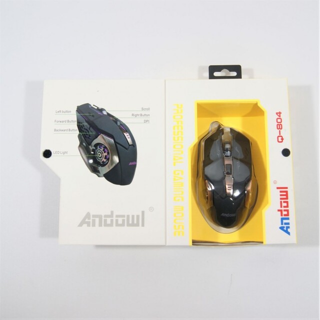 GAMING ΠΟΝΤΙΚΙ LED 2400DPI ANDOWL CO-AN-Q804