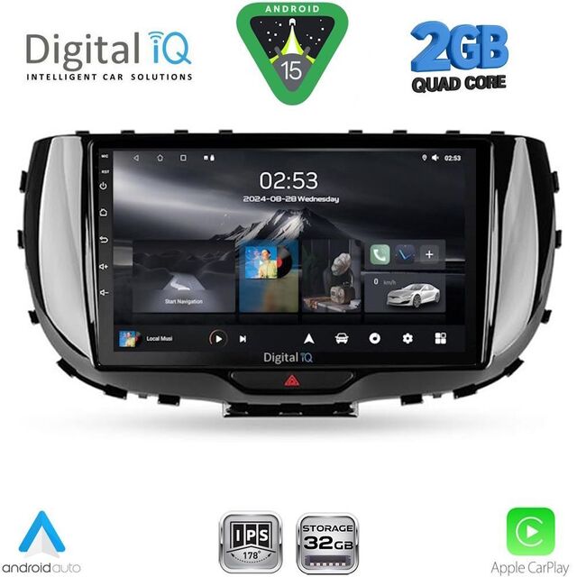 DIGITAL IQ RSD 1322_CPA (9inc) MULTIMEDIA TABLET for KIA SOUL mod. 2019+