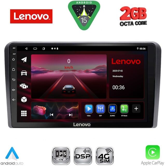 LENOVO LVF 5264_CPA (9inc) MULTIMEDIA TABLET for IVECO DAILY mod. 2010-2014