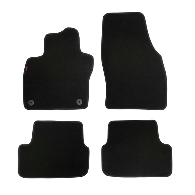 ΠΑΤΑΚΙΑ EXECUTIVE ΜΟΚΕΤΑ ΓΙΑ SEAT IBIZA 5D 06/2017+ ΣΕ ΜΑΥΡΟ ΧΡΩΜΑ ME ΚΟΥΜΠΩΜΑΤΑ LAMPA - 4 ΤΕΜ.