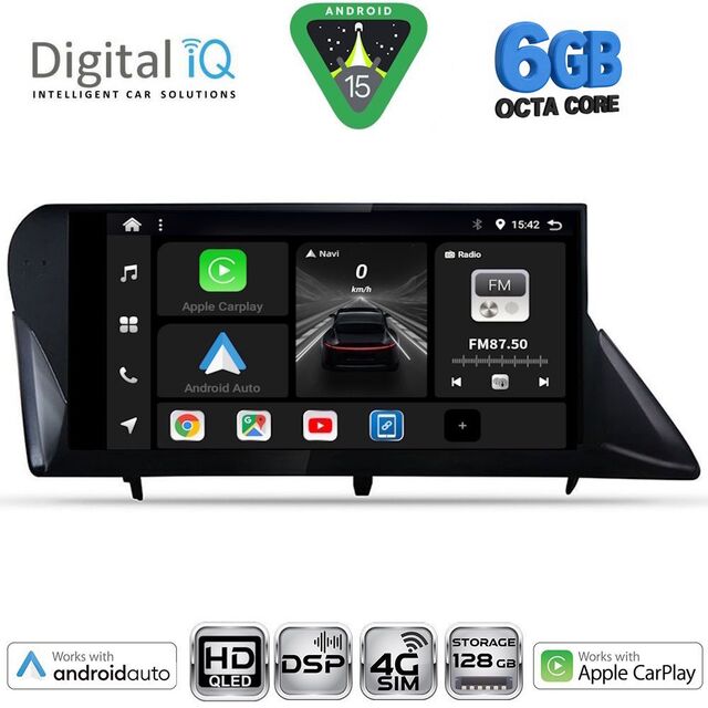 DIGITAL IQ BXF 17346_CPAA (9inc) MULTIMEDIA TABLET for LEXUS RX mod. 2009-2014