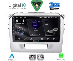 DIGITAL IQ RSF 4697SL_CPA (9inc) MULTIMEDIA TABLET for SUZUKI VITARA mod. 2016-2026 (SILVER)