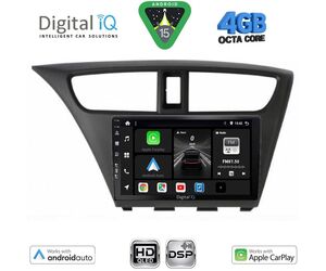 DIGITAL IQ BXF 16190_CPAA (9inc) MULTIMEDIA TABLET for HONDA CIVIC mod. 2012-2016