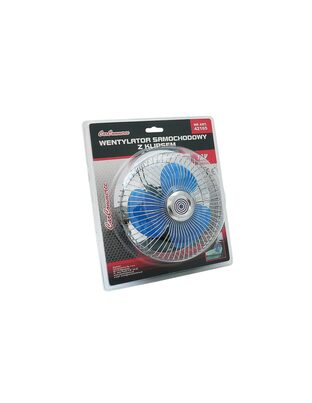 Amio - ΑΝΕΜΙΣΤΗΡΑΣ ΑΝΑΠΤΗΡΑ 24V - 17,5 cm ΜΕ ΚΛΙΠ ΣΤΗΡΙΞΗΣ (ΠΕΡΙΣΤΡΕΦΟΜΕΝΟΣ/ΜΕΤΑΛΛΙΚΟΣ)​ - 1 ΤΕΜ. (CC42166/AM)