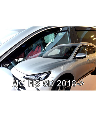 ΑΝΕΜΟΘΡΑΥΣΤΕΣ ΓΙΑ MG MG3 III 5D 2024+ ΖΕΥΓΑΡΙ ΑΠΟ ΕΥΚΑΜΠΤΟ ΦΙΜΕ ΠΛΑΣΤΙΚΟ HEKO - 2 ΤΕΜ.