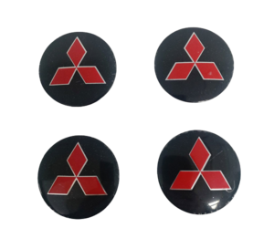Αυτοκόλλητα για κέντρο ζάντας - Mitsubishi