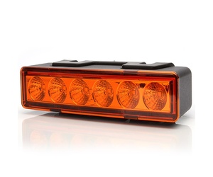 ΣΤΡΟΜΠΟ LED W117 10-33V ΒΙΔΩΤΟ ΠΟΡΤΟΚΑΛΙ 146,5x32,8x50mm