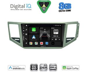 DIGITAL IQ BXF 18745_CPAA (SL) (10inc) MULTIMEDIA TABLET for VW GOLF SPORTSVAN mod. 2014-2021