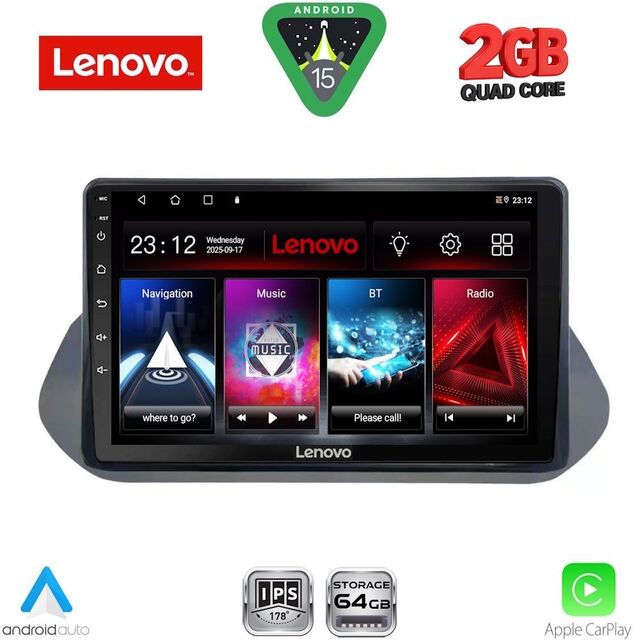 LENOVO LVD 2469_CPA (10inc) MULTIMEDIA TABLET for NISSAN QASHQAI mod. 2021-2024